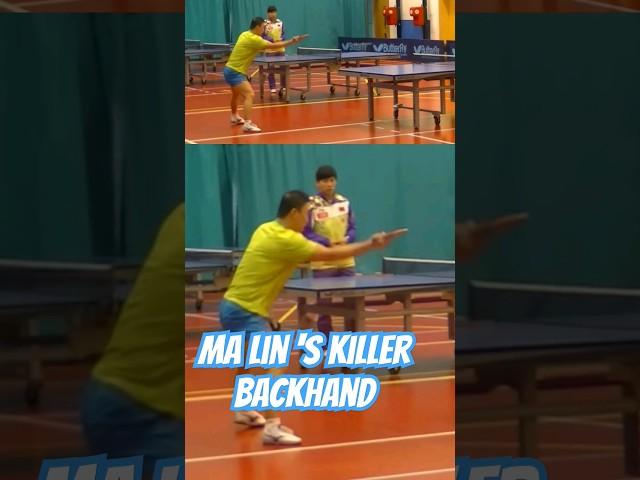 Ma Lin Backhand Training