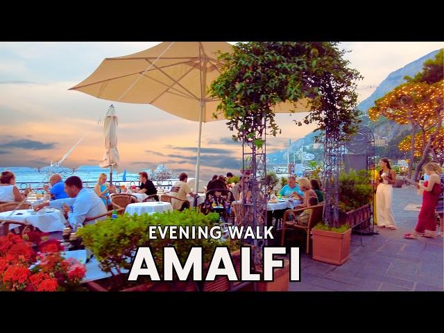 4K Amalfi Italy 4K Walking Tour  Amalfi Coast Italy