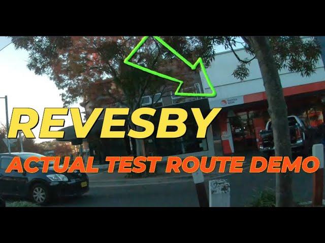 REVESBY  "DRIVING TEST ROUTE" DEMO - COPY TO PASS in 1ST GO !