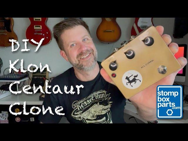 I Built a KLONe (Klon Centaur DIY clone) Overdrive Pedal Kit