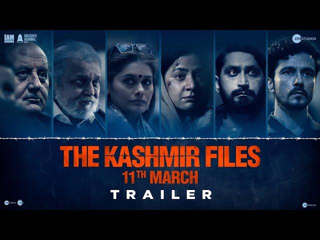 The Kashmir Files | Official Trailer I Anupam I Mithun I Darshan I Pallavi