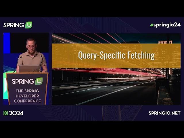 Build faster persistence layers with Spring Data JPA 3 by Thorben Janssen @ Spring I/O 2024