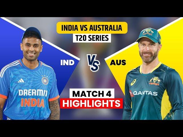 inda vs australia T20 highlights match।1st t20 match hindi।