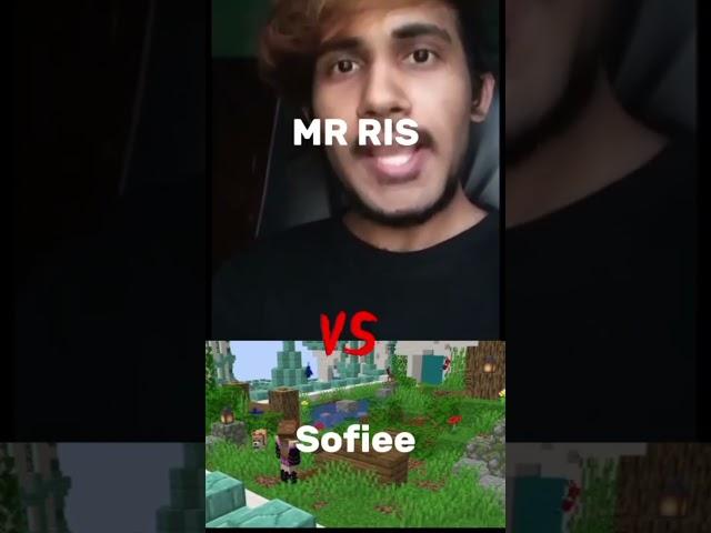 MR RIS VS Sofiee | #shorts #minecraftbangladesh @RisPlays #bd
