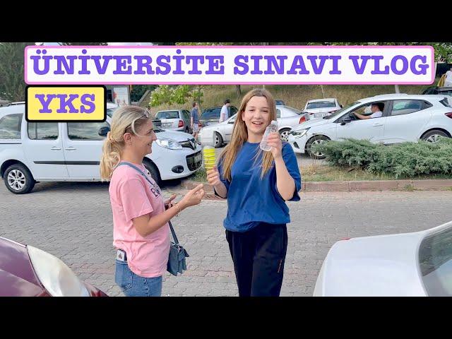 Üniversite (YKS) Sınavı Vlog. Ecrin Su Çoban TYT, AYT ve YDT (YABANCI DİL) Sınavları.