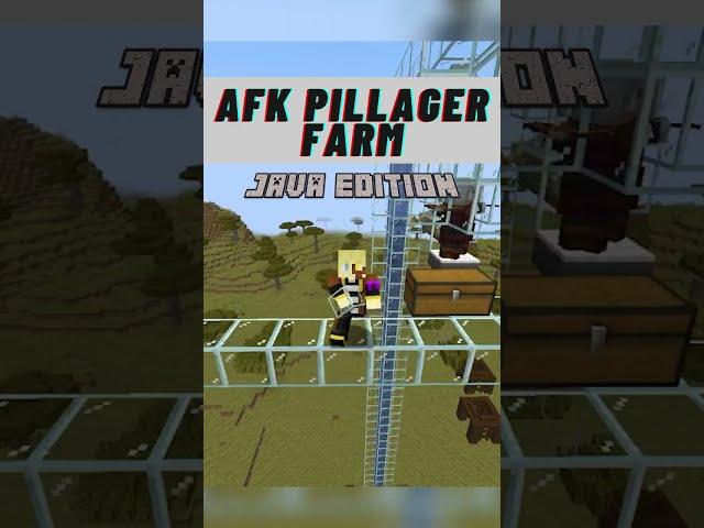 Minecraft Pillager XP Farm [Java 1.20] #shorts