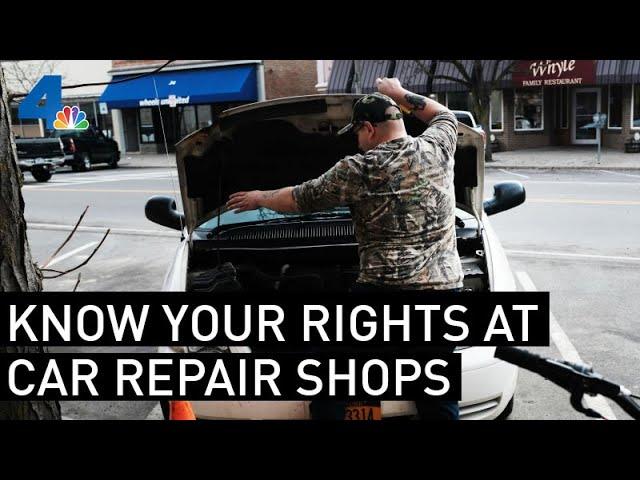 Know Your Rights at the Car Repair Shop | NBCLA