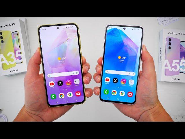 Samsung A35 vs. A55 Full Comparison! Which Is The Better Budget Phone?