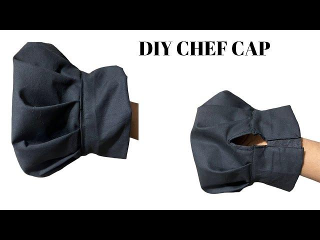 EASY AND SIMPLE WAY TO MAKE A CHEF CAP#diy#sewingtutorial#chef