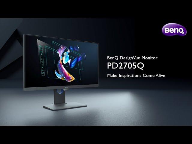 BenQ PD2705Q | 27-inch Designer Monitor with QHD,100% sRGB, HDR, USB-C