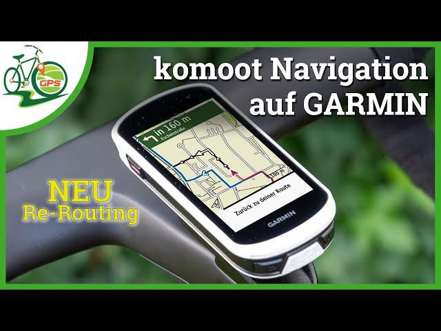 Großes Update der komoot Navigation auf Garmin! Zwei neue wichtige Funktionen im Detail