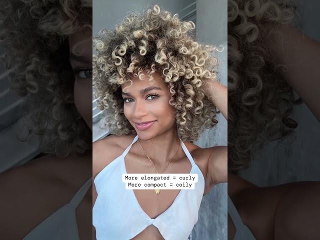 Coily vs. Curly Hair: A Stylist Explains | #Shorts | Hair.com By L’Oréal