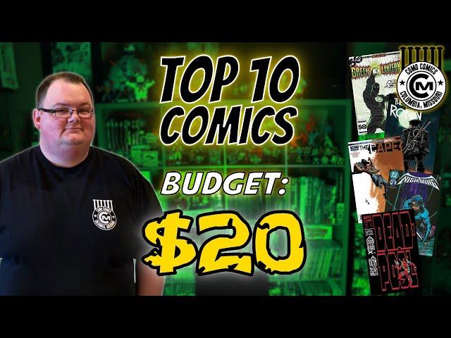 Top 10 Comics On A $20 Budget - Spring 2024