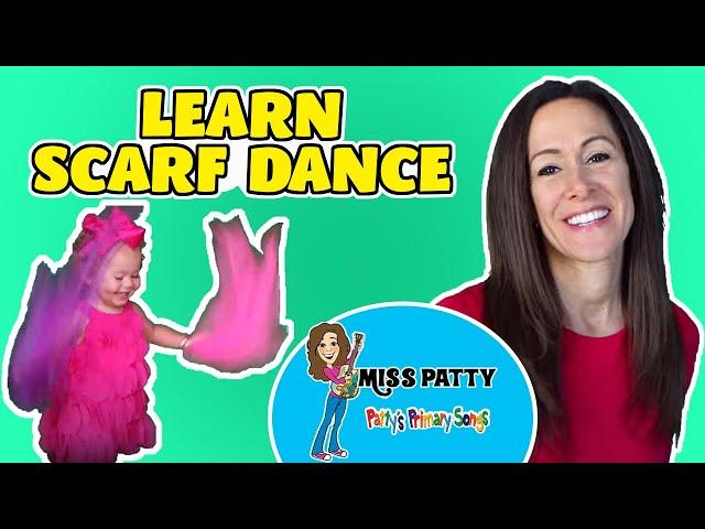 Learning Scarf Dance for Children (Official Video) Kids Action Song Preschool Jump Up Down Dance