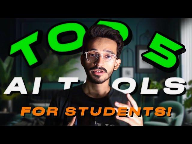 Ai Tools For Students | Top 5 | Urdu / Hindi | Ahmad Rajput