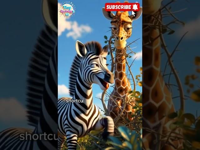 Gigi the Giraffe and the Shortcut Lesson | Fun & Inspirational Animal Story #animatedvideo