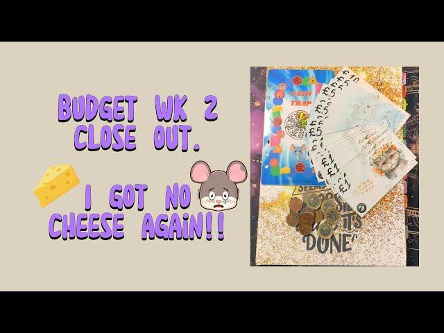 budget wk 2 close out | £70 in holiday games & I got no cheese again!!