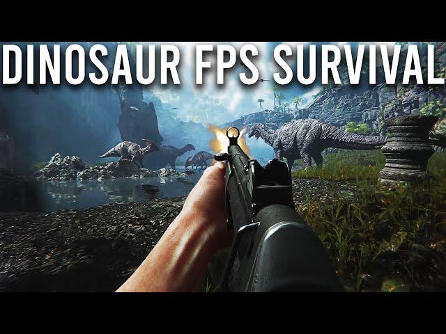 This FPS Dinosaur Survival game is EPIC!