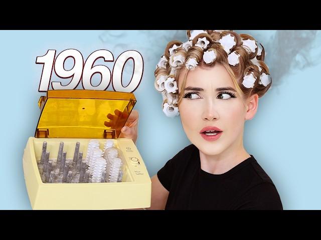 I Bought Vintage Hair Styling Tools and TESTED THEM *pray for my hair*