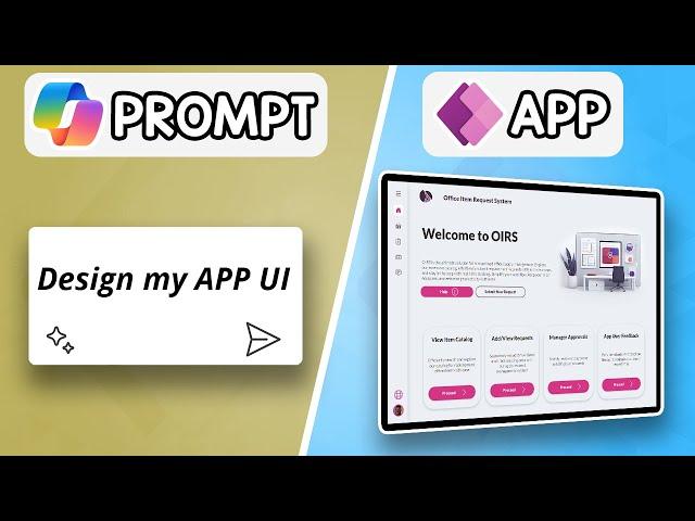 How to use Copilot AI to design UNIQUE Power Apps UIs