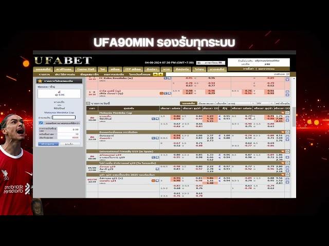 สอนแทงบอลออนไลน์ : UFA90MIN เว็บแท้จาก UFABET