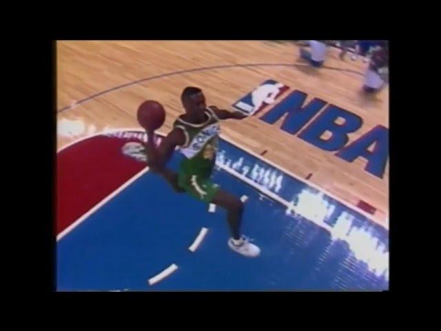 Shawn Kemp  - 1991 NBA Slam Dunk Contest (Runner-Up)