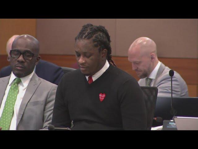 Young Thug's 'Lifestyle' played in court | Full arguments