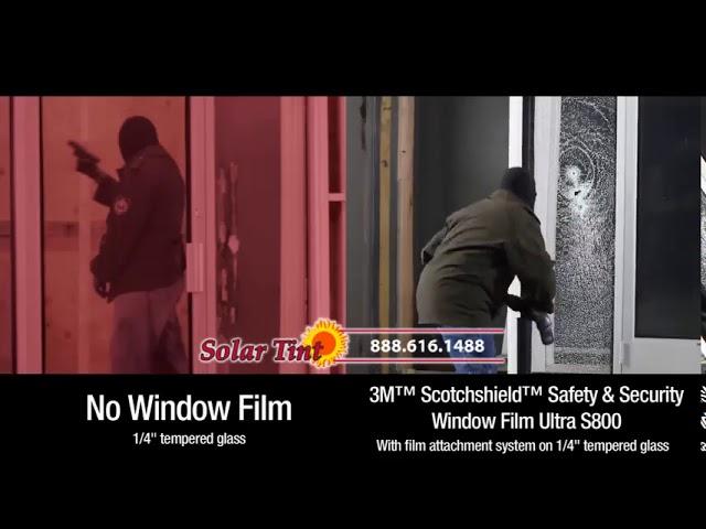 3M Ultra800 Safety & Security Window Film: Solar Tint