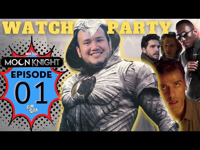 MOON KNIGHT EPISODE 1 Livestream Watch Party + Reaction + Discussion 