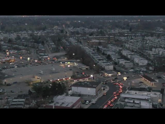 Just a little flying over Upper Darby, Pa.