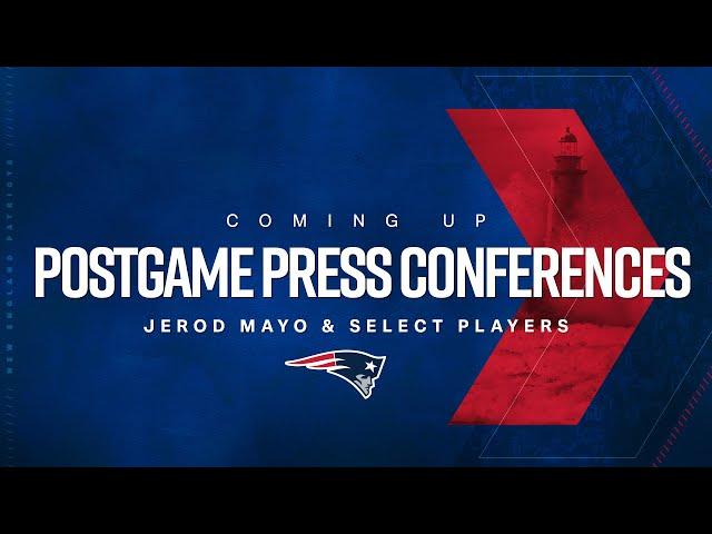 Patriots Postgame Press Conferences 9/15