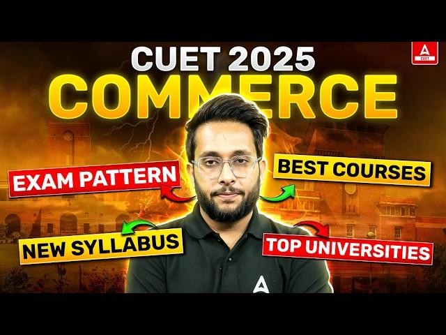 CUET Commerce 2025: Syllabus, Books and Preparation Tips