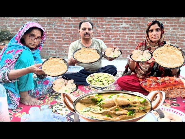 Village Life || Sham Ka Roti Salan Chicken Karahi Tandoori Roti Ky Sath || Irma's family vlog