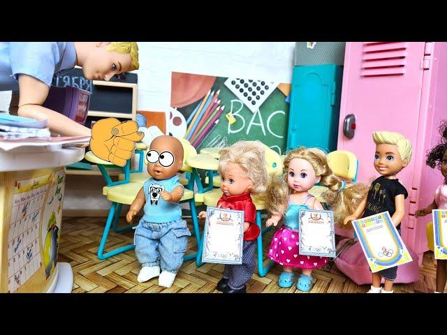 CERTIFICATES TO ALL, AND TO MAX KUKISH Katya and Max funny SCHOOL BARBIE dolls stories Darinelka TV