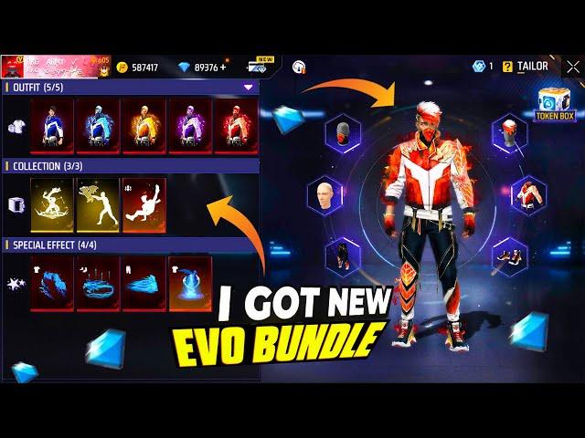 How To Unlock Full Evo Bundle Free Fire || New Galaxy Evo Bundle - Free Fire New Event Full Detail