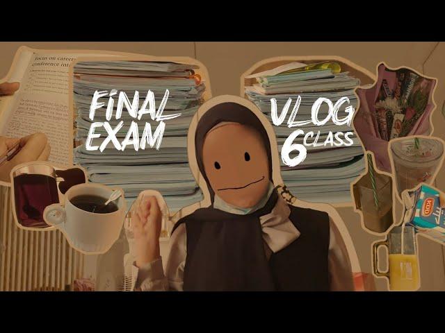 فلوك امتحانات السادس الوزارية | بكلوريا | متميزين | Vlog final exams