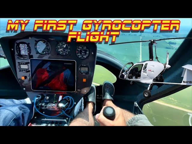 Epic first time flying in a gyrocopter | Argon 915