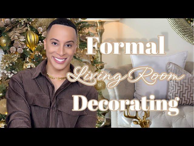 THE BEAUTIFUL LIFE | Formal Living Room Decorating