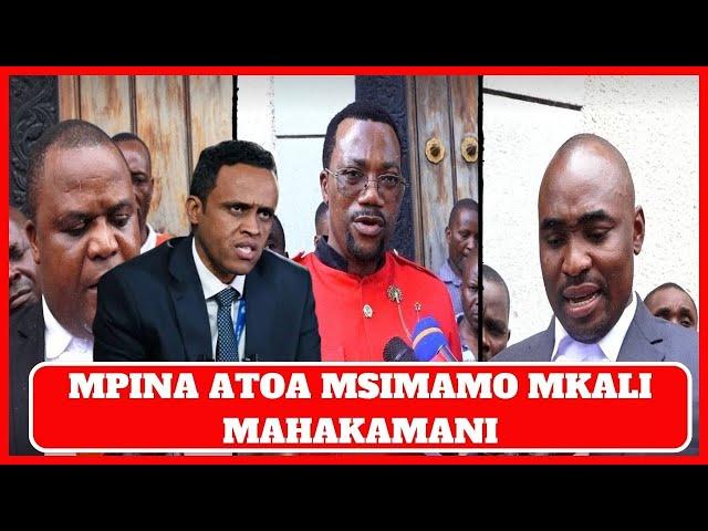 MCHUANO MKALI MAHAKAMANI KESI YA MPINA NA WAZIRI BASHE/ MAWAKILI WASIMULIA KILICHOJITOKEZA,..