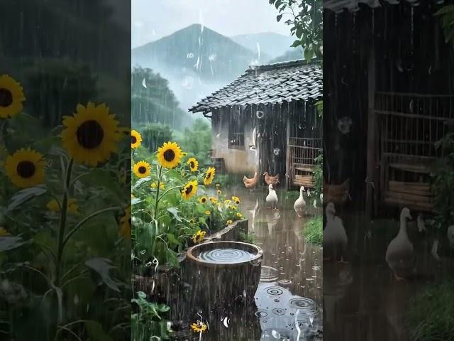 Every drop of rain is.. ️️️ #ytshorts#shortvideo #relaxingrain #rain