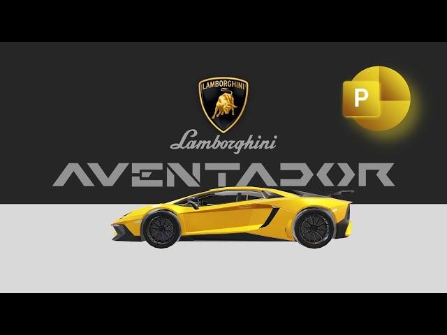 Lamborghini Aventador PowerPoint Presentation