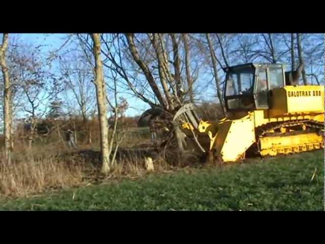 GALOTRAX 800 - World heaviest forestry mulcher / Broyeur forestier le plus puissant au monde