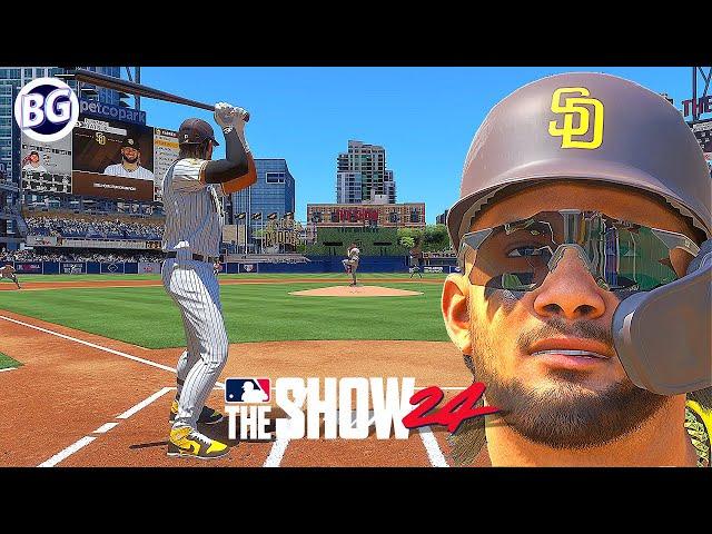 MLB The Show 24 San Diego Padres | FIRST GAMEPLAY | Fernando Tatis Jr. vs Diamondbacks - PS5 HD