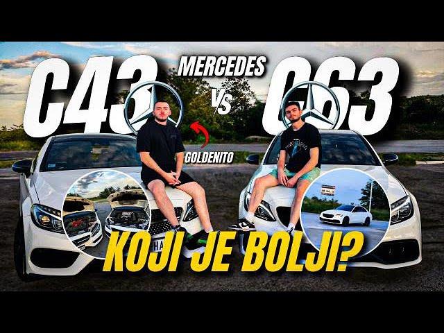 GOLDENITO MI UKRAO AUTO *c63 vs c43*