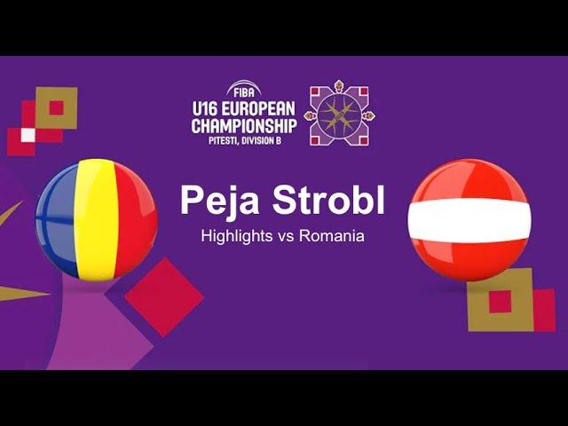 Peja Strobl - Highlights vs Romania 2023