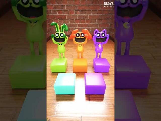 Choose The Correct Box With CatNap And His Friends #shorts