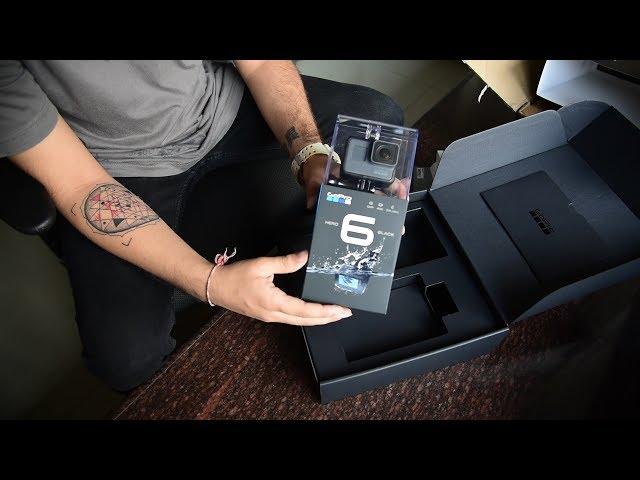 GOPRO HERO 6 VIP KIT UNBOXING AND REVIEW (ALSO HERO 6 vs HERO 5)