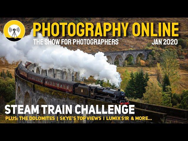 Photographing the Dolomites, shooting the Hogwarts Express steam train, Panasonic S1r, filters