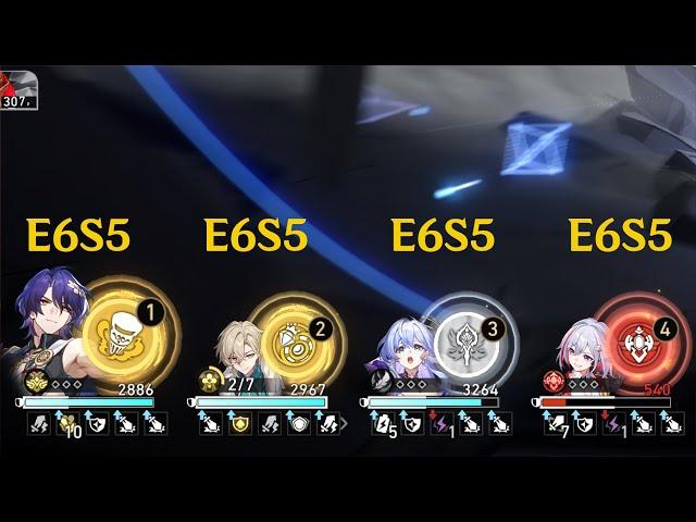 WHEN PERFECT E6S5 DR. RATIO TEAM DESTROY MOC 12 0 CYCLE | Honkai: Star Rail 2.6