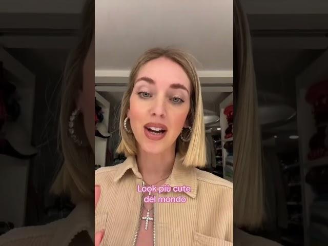 Chiara Ferragni e l’outfit più cute del mondo! 